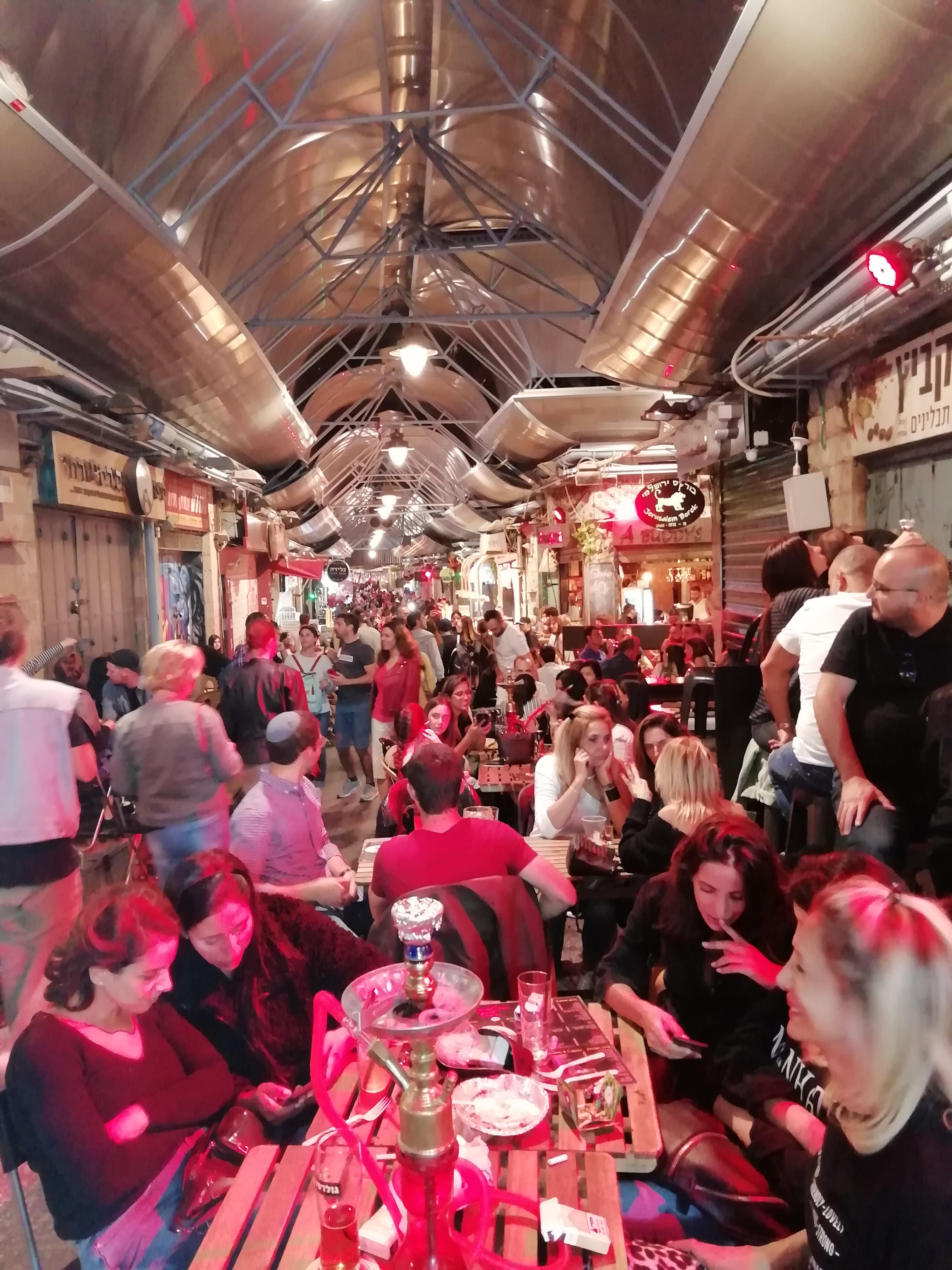 Esti piac hangulat - Mahane Yehuda Market